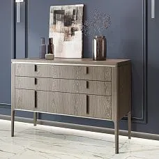 Geometric furniture leg MN-186-1 for a chest of drawers