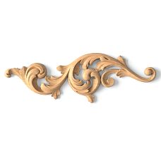 Wooden Carved Overlay N-158L for Door