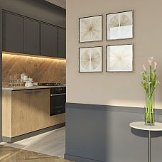 Carved polyurethane molding KPU-120 for interior finishing