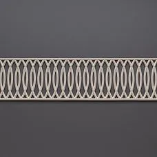 Facade polyurethane grille, mesh for architectural decoration KPU-114 photo