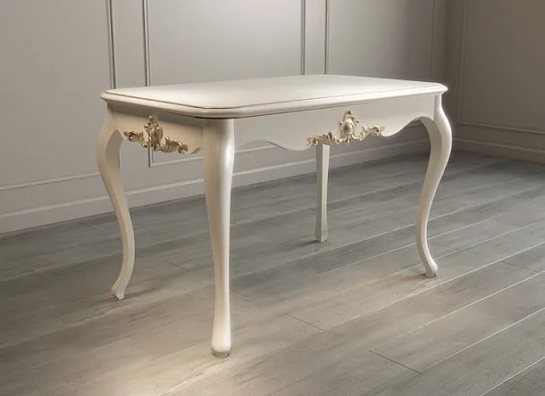 Идея декорирования резного стола STL-003