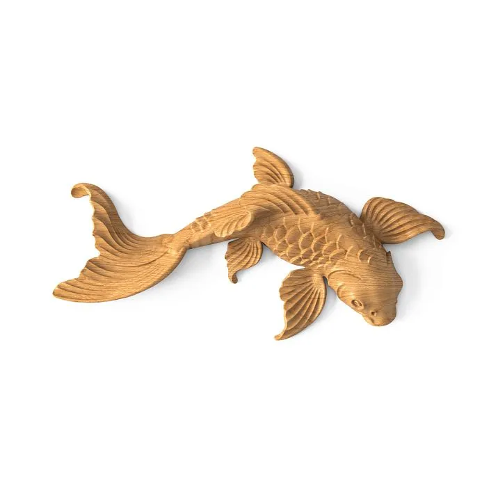 Decorative Carved Applique for Furniture N-488