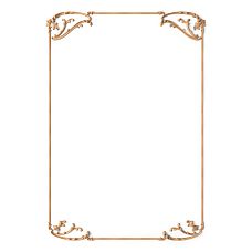 Decor Set C-010-1-2 from wood on a white background