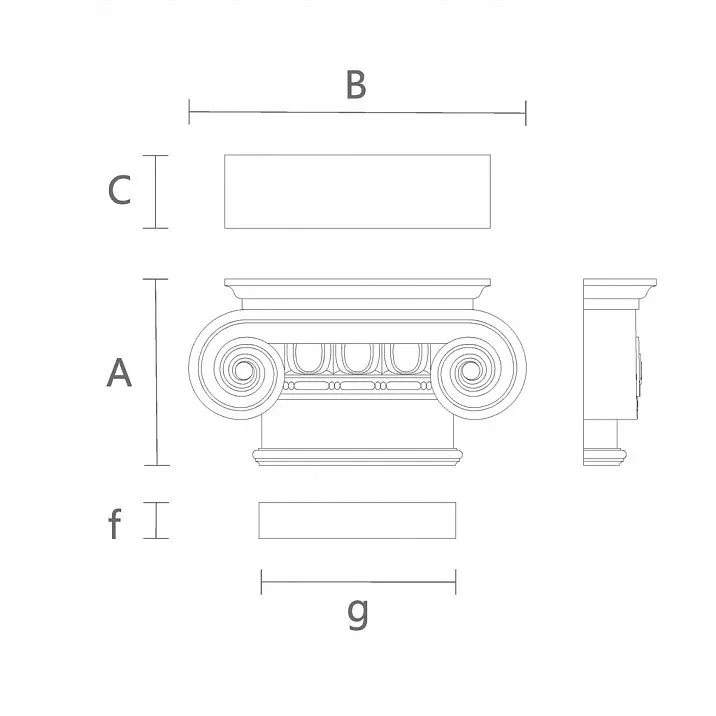 Capital KL-060 in Furniture Design Drawing