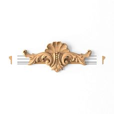 Detailed carving on the applique N-434