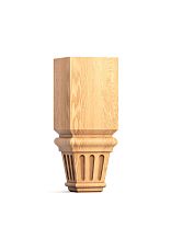 Classic wooden leg, sofa legs, carved pattern legs for chairs MN-072