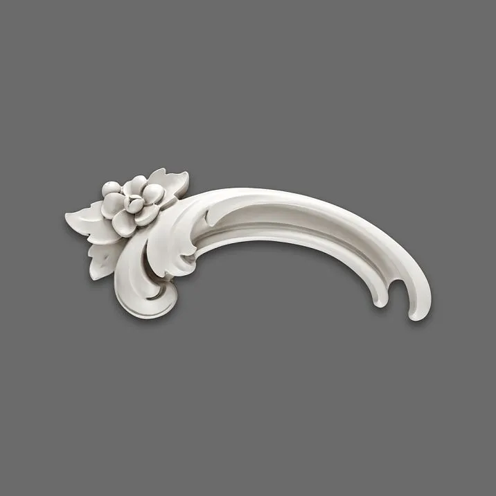 NPU-424L molded decoration from polyurethane &mdash; elegant insert for interior decoration
