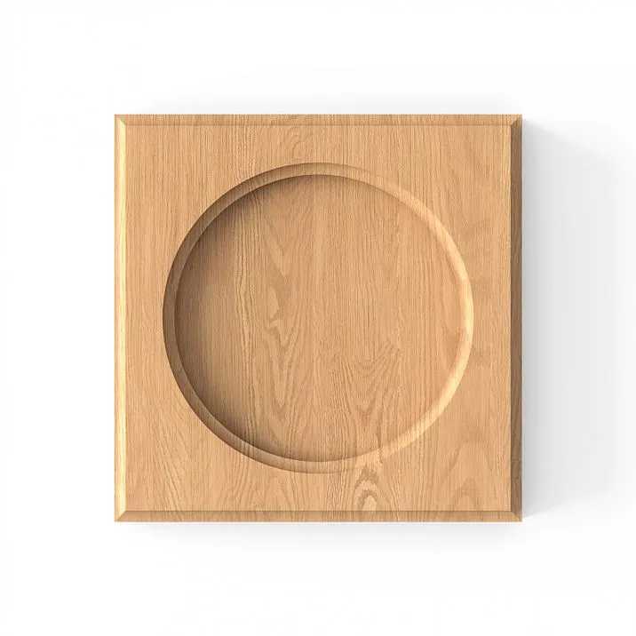 RS-003 connector socket made of oak