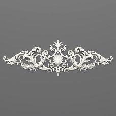 Molding decor NPU.VRS-006 with detailed floral ornament