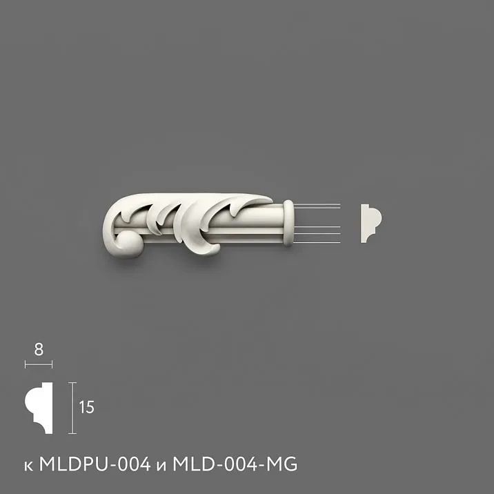 Polyurethane Molding NPU-437.1L. Molding Decor. Image 6994253639a05