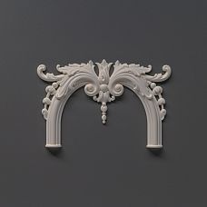 Carved PU overlay NPU-408. Molding decoration. Image 66eb526d48f0f
