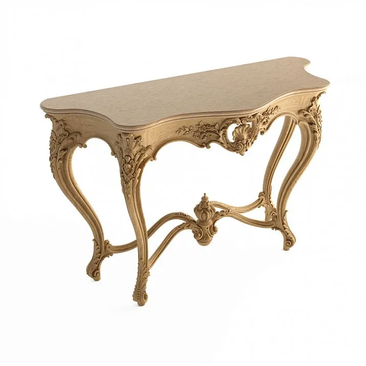 Console pedestal STL-015 with elegant decor