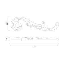 Polyurethane Overlay NPU-290R &mdash; drawing for dimensions