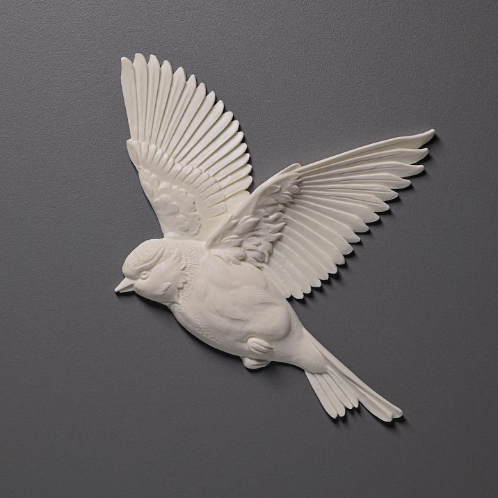 Buy NPU-483R relief decoration with original butterfly design from the manufacturer photo