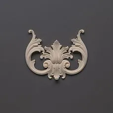 Carved polyurethane overlay NPU-245 - decorative element for walls and furniture