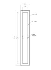 Wooden decoration set C-001-2-2 schematic