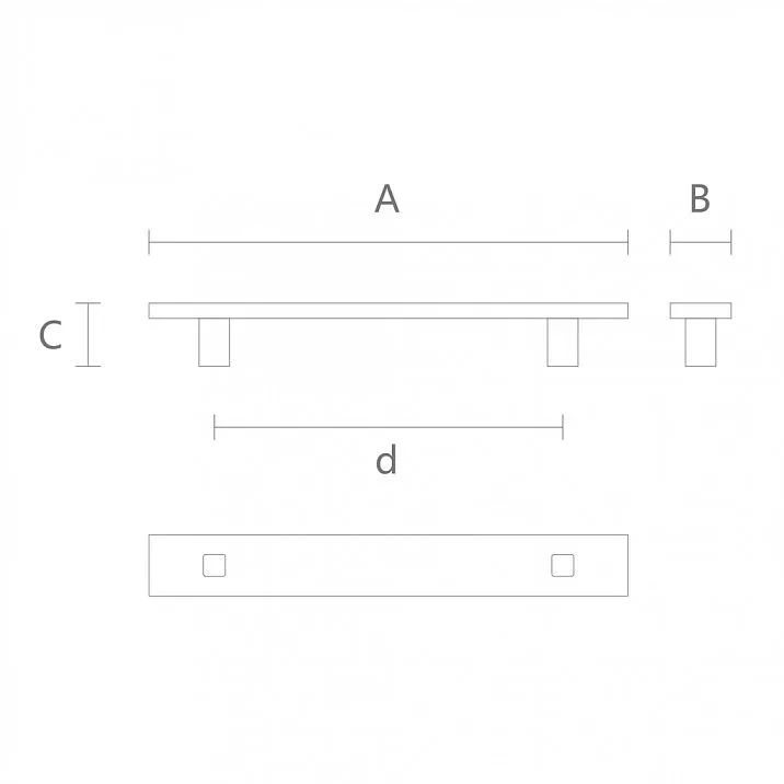 Proun HL-053 handle drawing