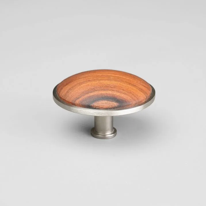 Premium Ton HL-058-2M push handle in reddish-brown Indian rosewood