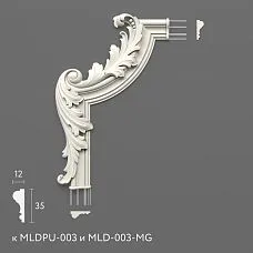 Polyurethane molding MLDPU-3U-2.1L. Molding decor. Image 69955a686af13