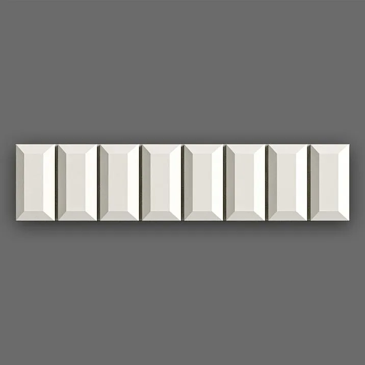Decorative polyurethane molding KPU-122 &mdash; elegant overlay for decorating doors and furniture