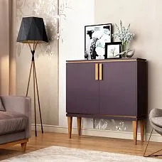 Wooden furniture handle Tetras HL-033M made of oak in interior