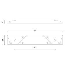 Монтажная пластина из дерева чертеж