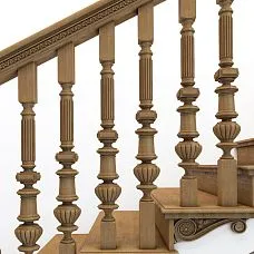 Solid wood balusters L-018 for staircase