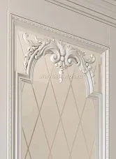 Flower on branch - wooden decorative set C-003-3 for decoration