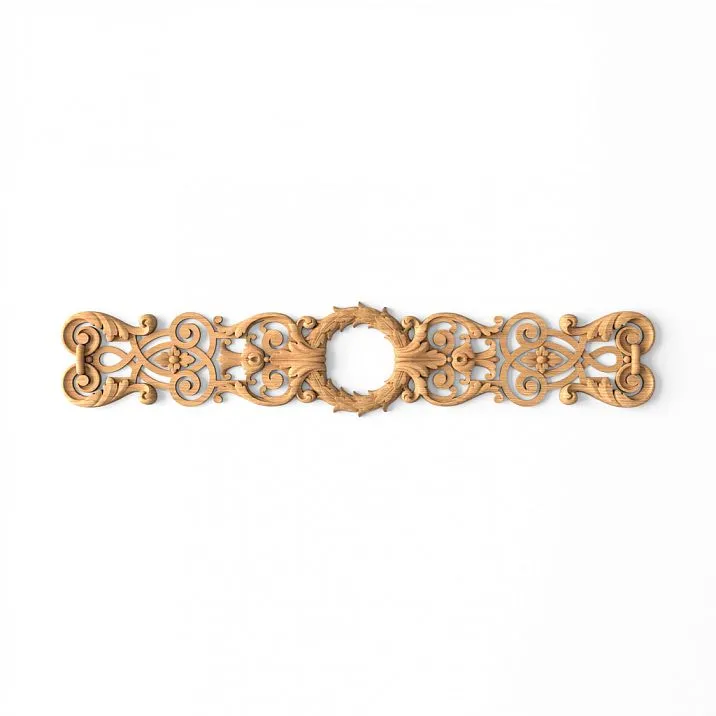 wooden molding with a luxurious pattern