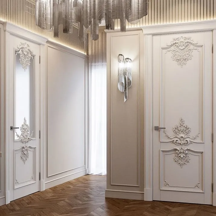 C.VRS-065 Decoration Set, door embellishment demonstration