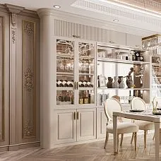 Carved Wooden Applique from Oak and Beech, Wall Decoration Photo