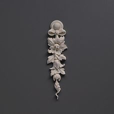 Резная накладка NPU-315R из полиуретана - правая парная накладка для интерьера