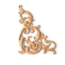 Overlay N-440L as a decorative element on a wooden beam