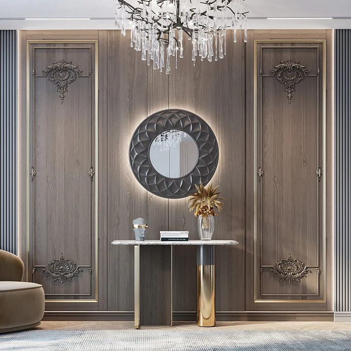 Decorative molding with carving N-435R