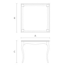 Functional Table Marseilles 002-004 drawing
