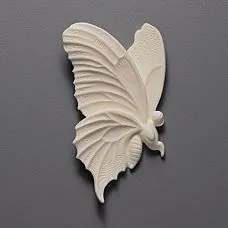 NPU-482L polyurethane overlay - left carved paired overlay for furniture and doors