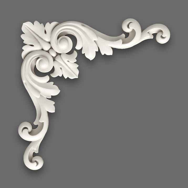 Polyurethane facade molding