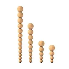 Turned furniture leg MN-233. Furniture legs and supports. Image 6801db068afbf