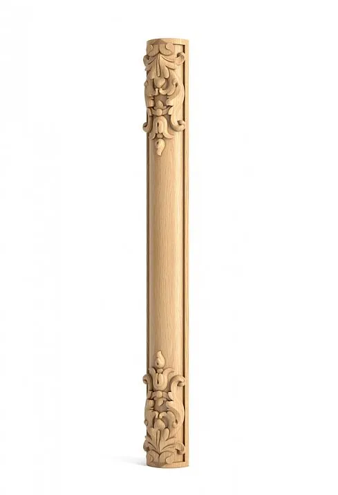 Carved Pilaster DD-008 in Modern Interior