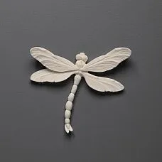 Carved polyurethane overlay NPU-485 - a decorative element for interior decoration