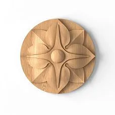 Carved Socket R-004 from Natural Oak