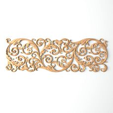 Carved Inlay from Oak or Beech - N-354R