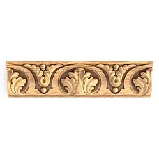 Wooden carved molding K-030.01, front view, buy wooden molding for interior