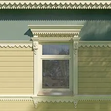 Carved window trim NL-1 for decorating windows