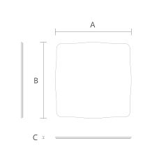 Countertop ST-020-1 drawing