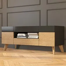 Modern furniture legs MN-228, sideboard with modern wooden legs
