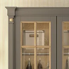 Wooden door portals, cornice KZ-005 for door finishing