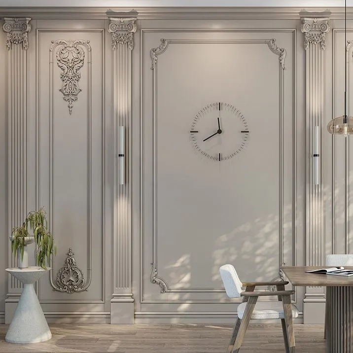 Carved Applique N-383 in interior