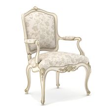 Chair based on the chair frame STU-003 in full configuration