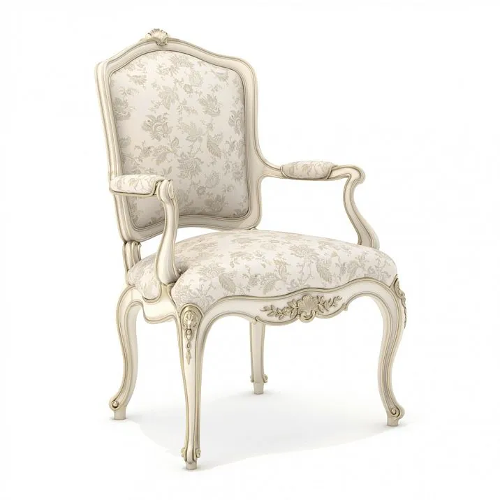 Chair based on the chair frame STU-003 in full configuration